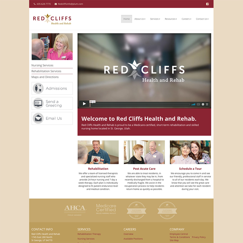 Red Cliffs Health and Rehab Portfolio